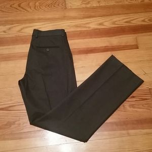 Dark gray men's dress pants
